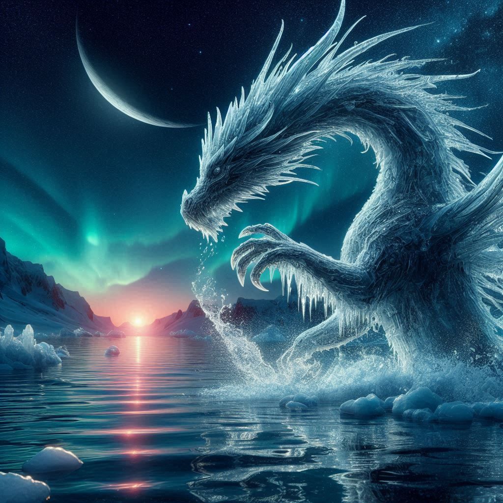 Ice dragom