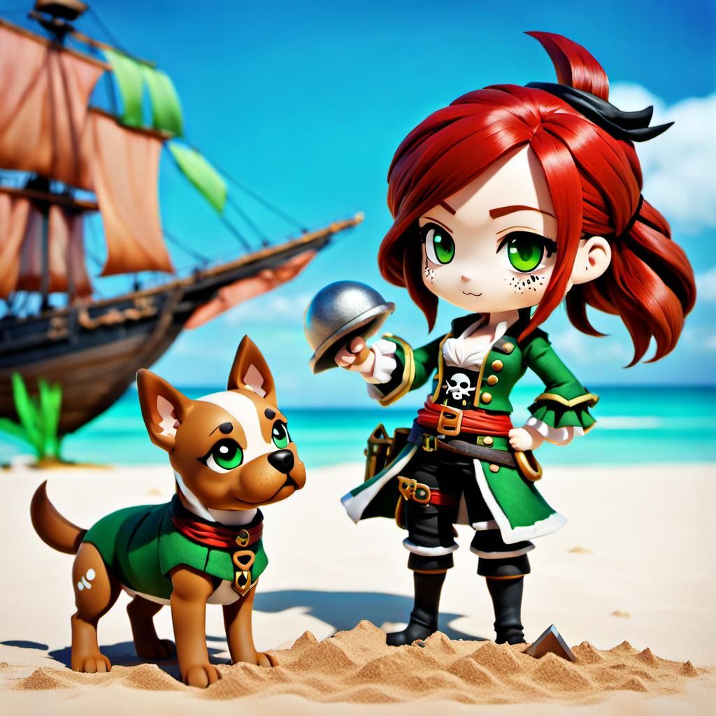 Pirate chibis - AI Generated Artwork - NightCafe Creator