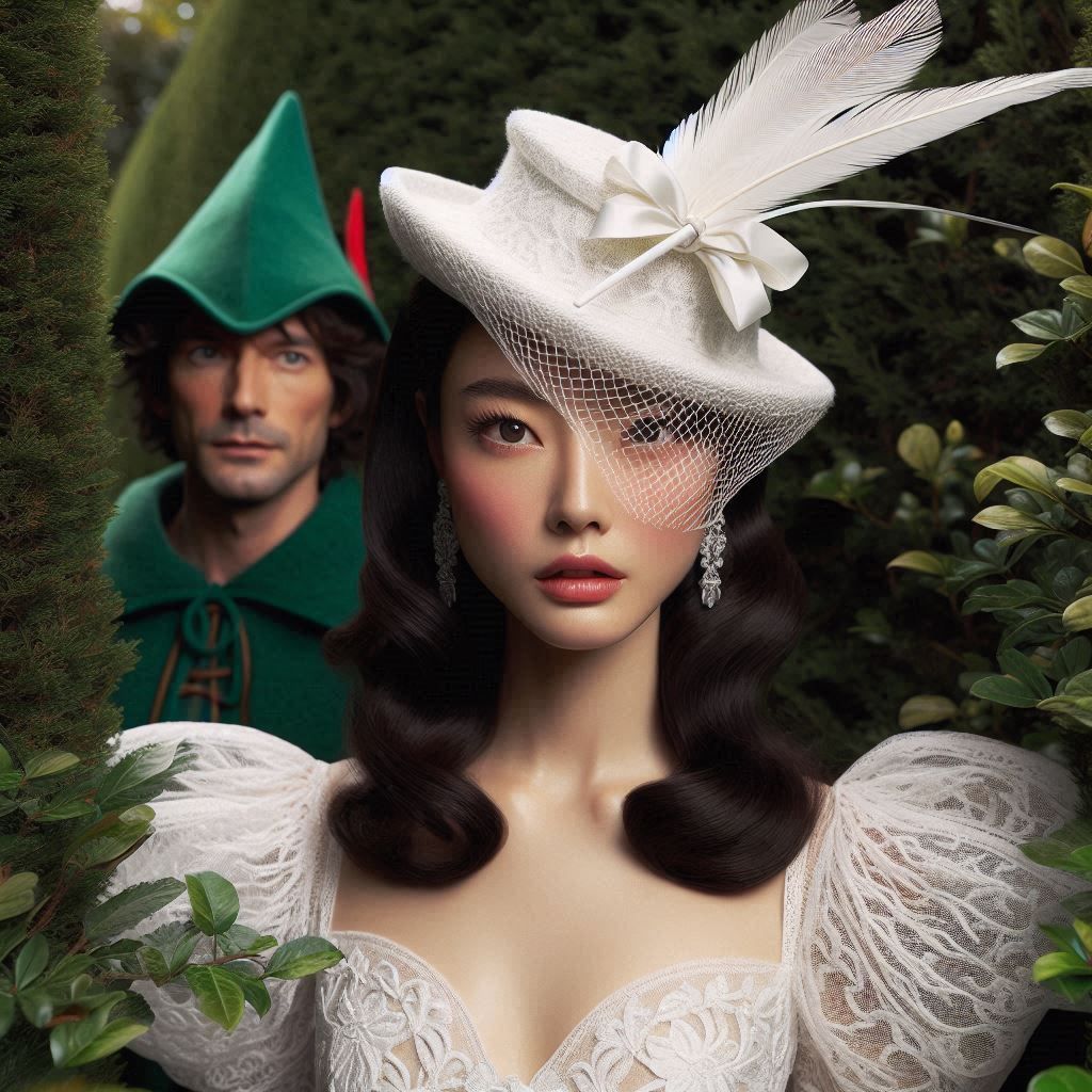 A Peeketh from the Bushes