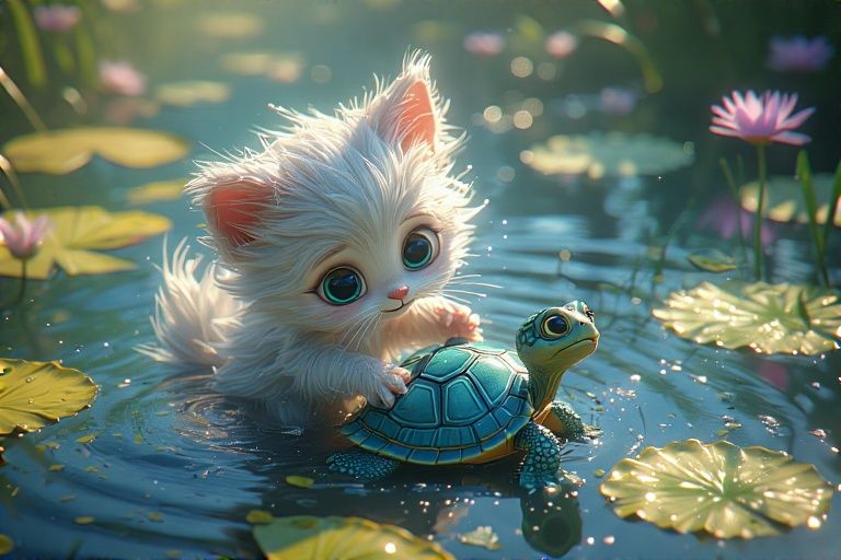 Turtle Says "Don't Push-I'm Going as Fast as I Can."