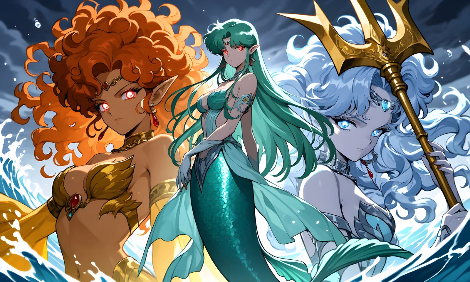 Saint Seiya Siren trio