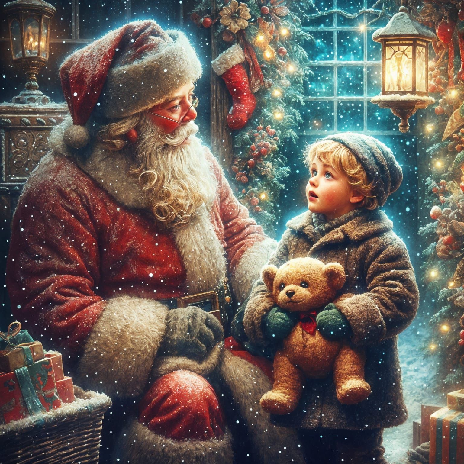 A Visit With The Jolly Old Soul  by @BlueJeanRock