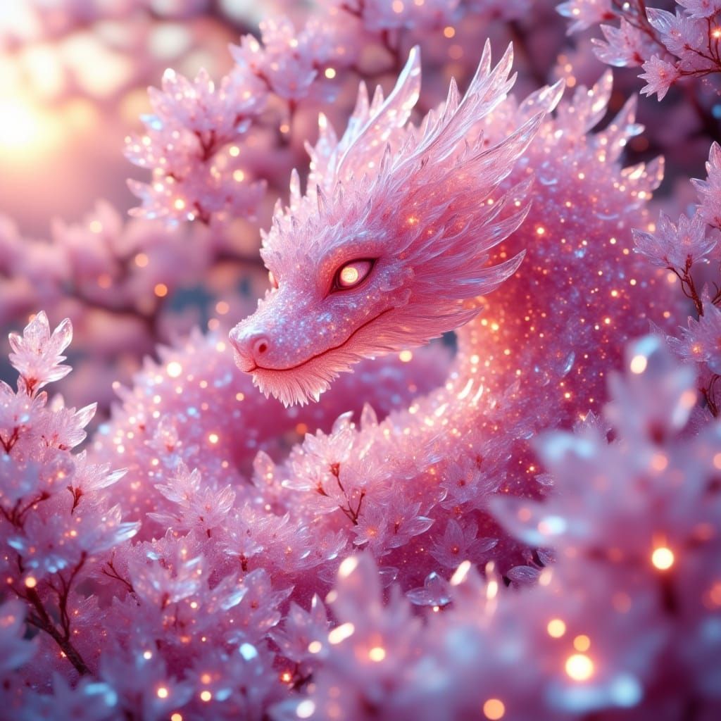 Pink Dragon  by @ImaginatorLucy