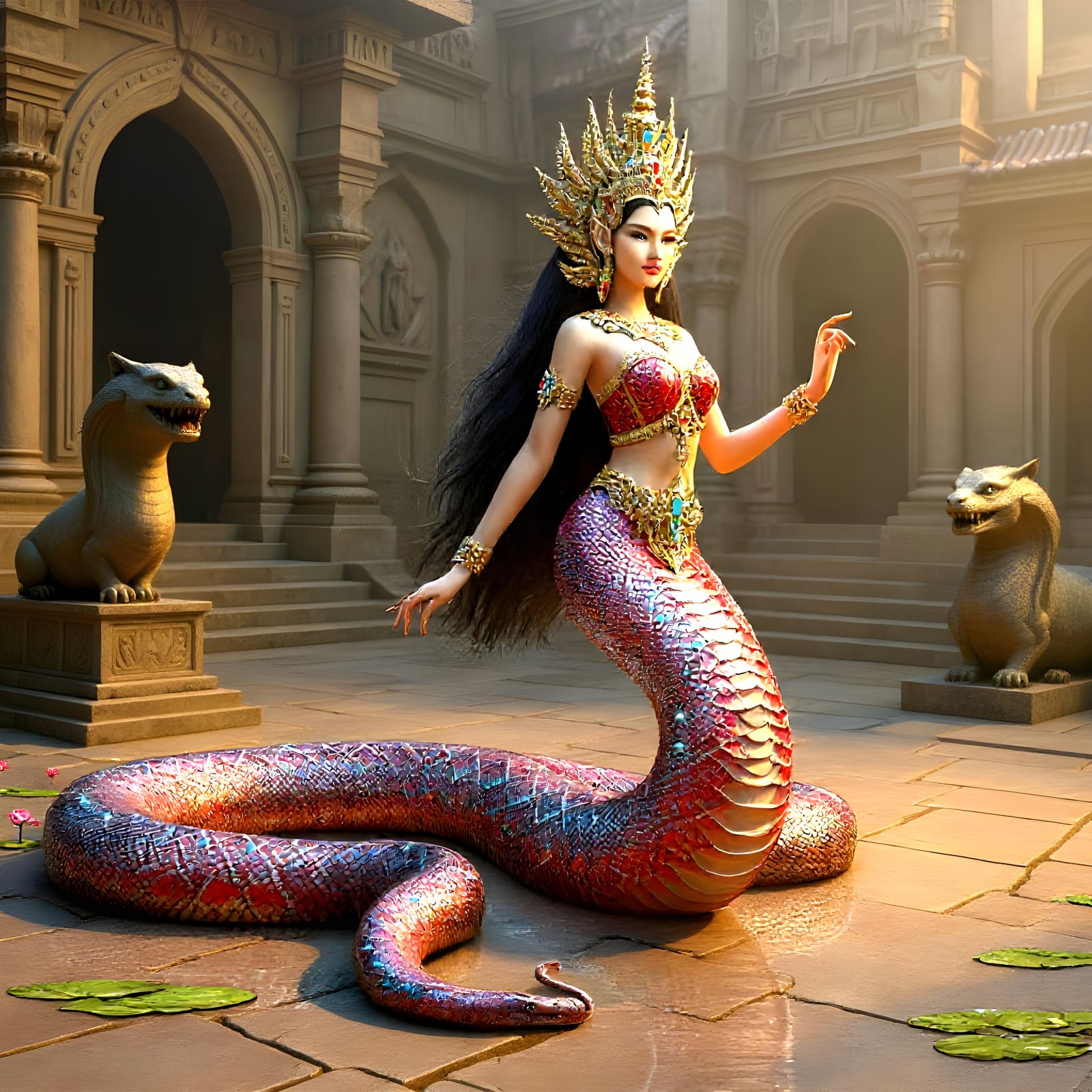 Naga maiden