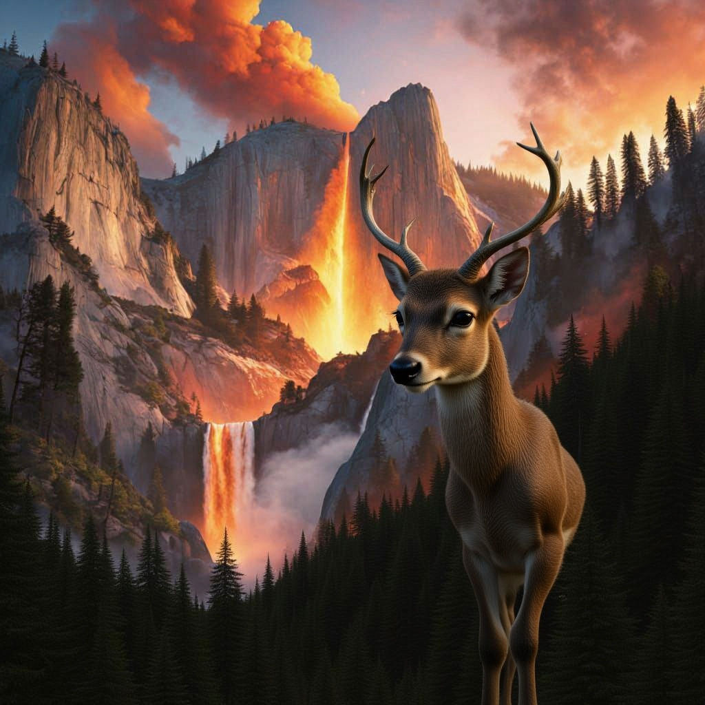 Horsetail Fall at Yosemite