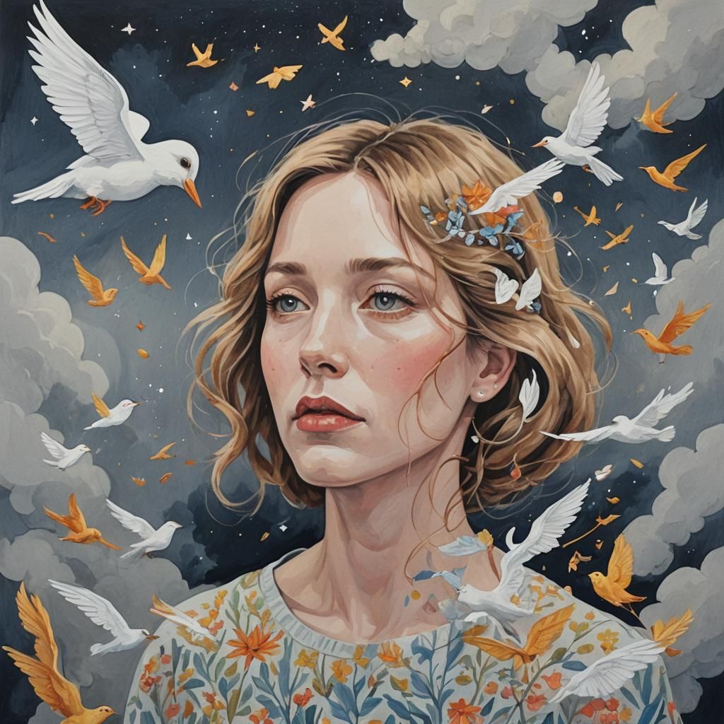 To where you are my thought has flown.
And so sadly am I lef...