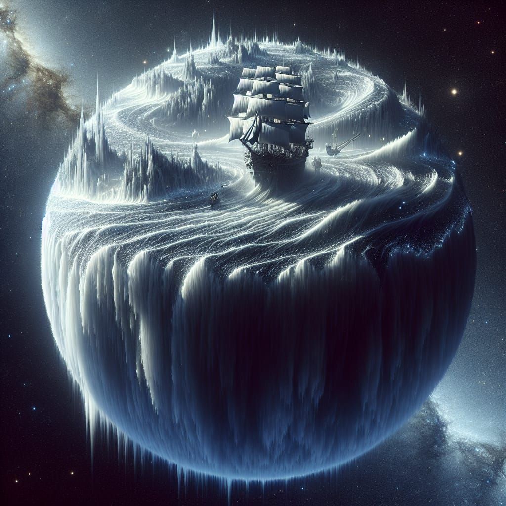 Deep Freeze Upon the High Seas  by @IAP