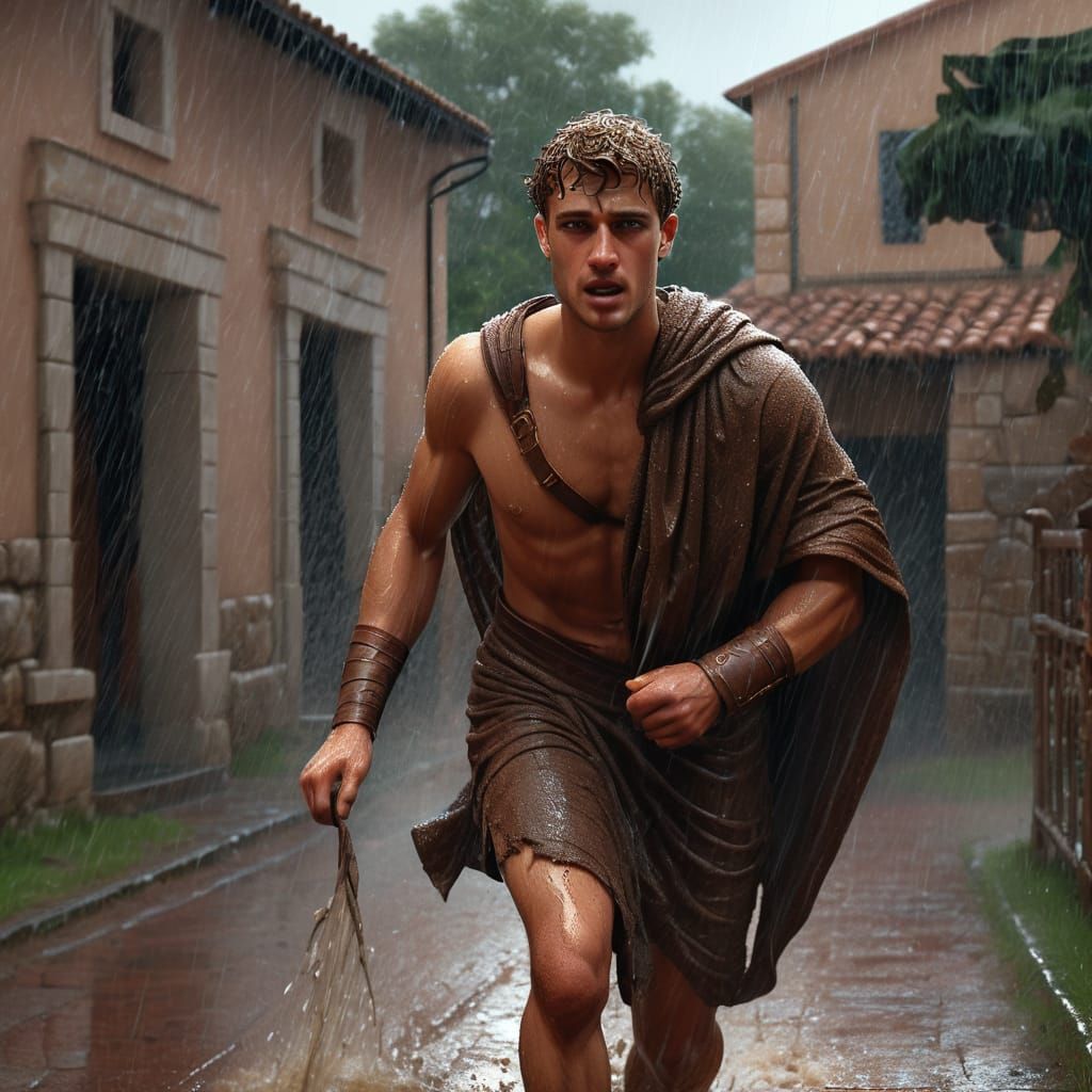 Ibo, veniunt ad me, tonitrua vereri puto!