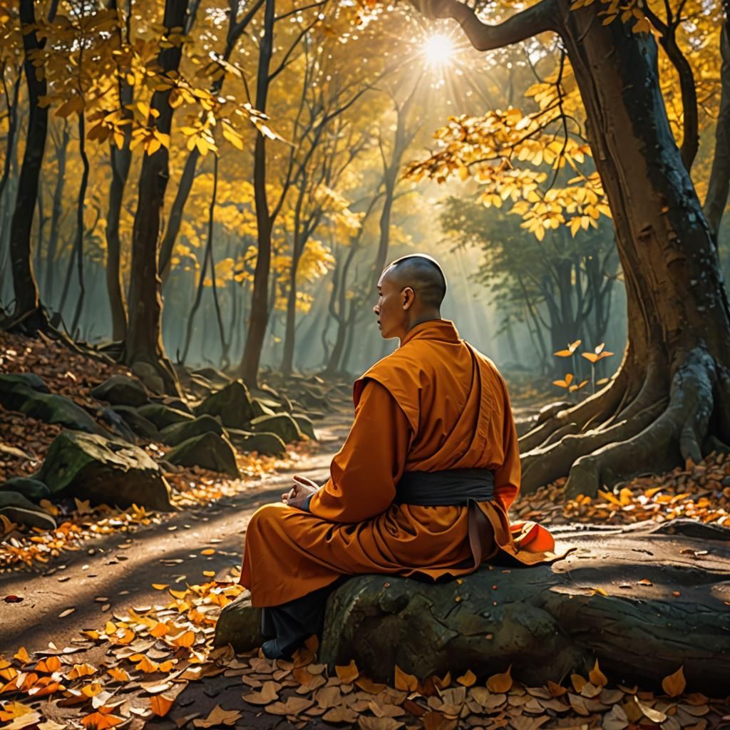 Enjoying nature on an autumn day  by @The blood devil