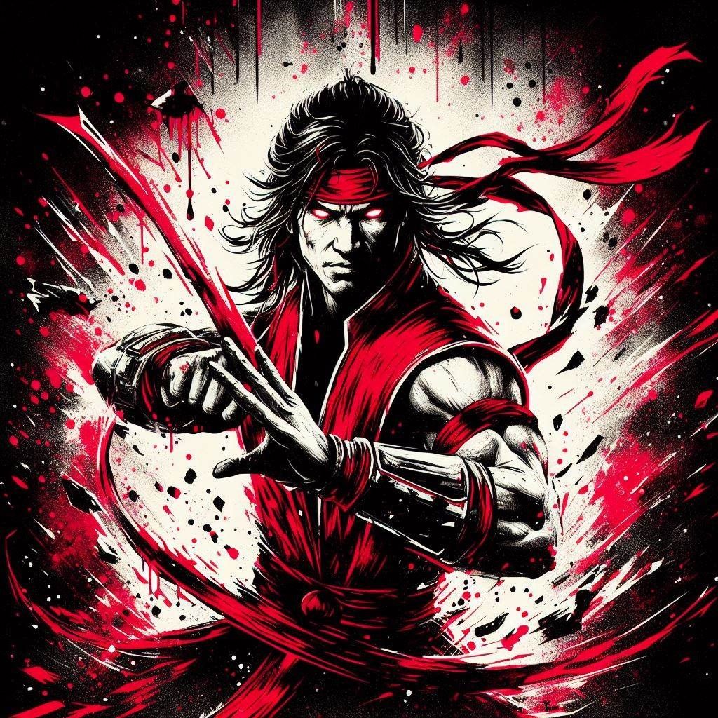 liu kang, from MK