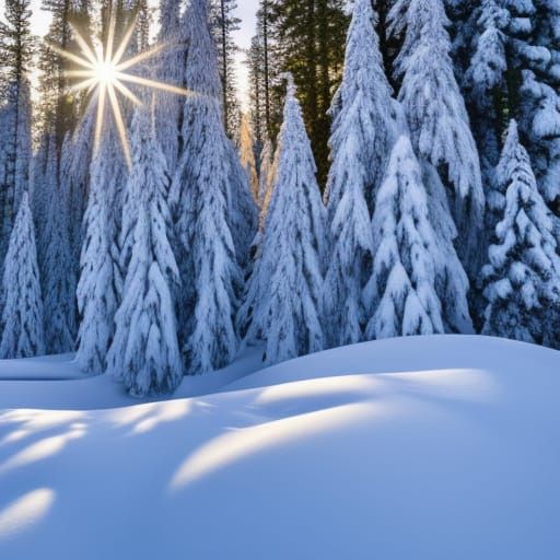 Snowy landscape