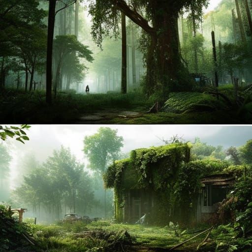 Forest taken back city