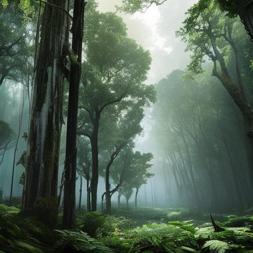 Forest taken back city