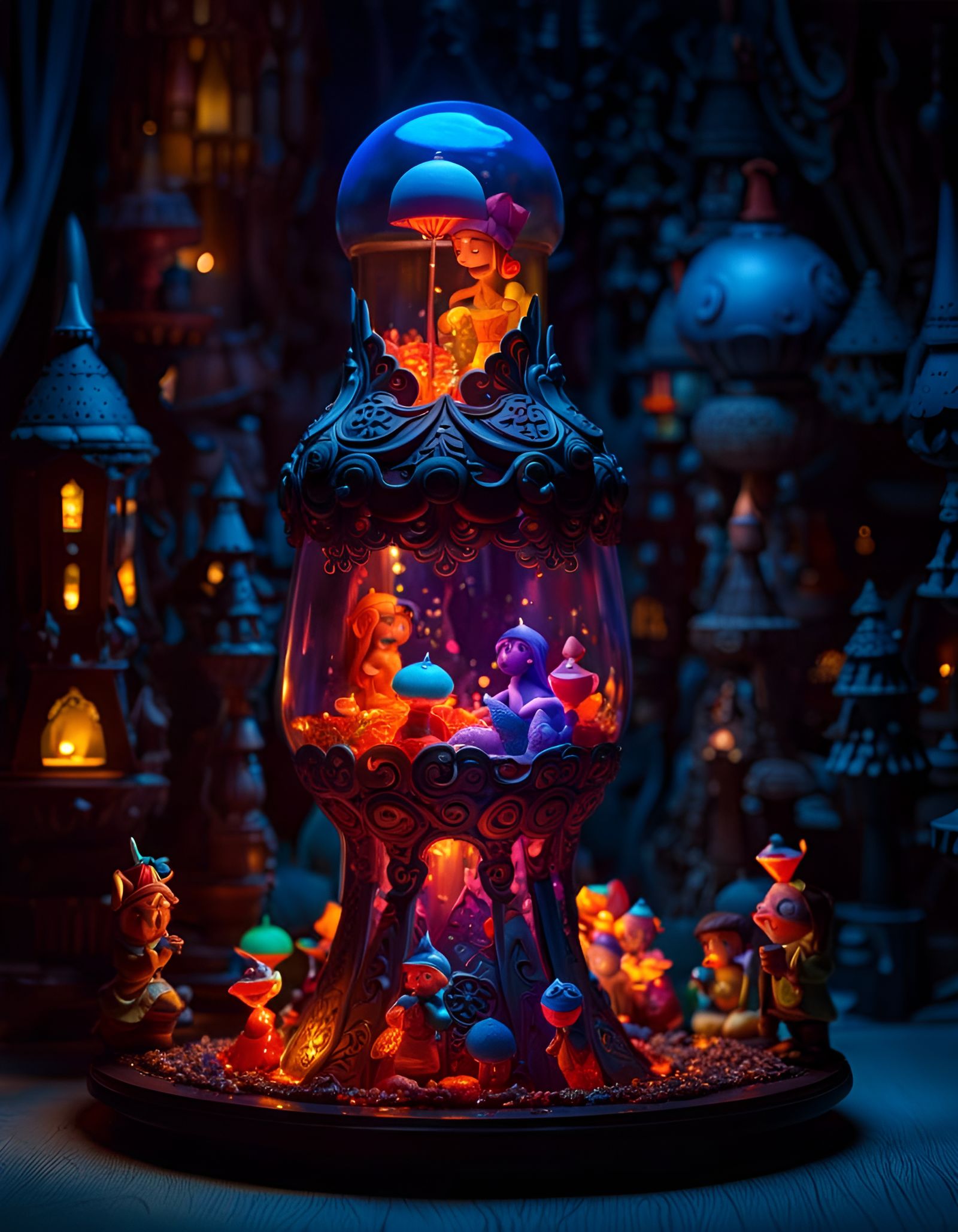 Aladdin magic lava lamp