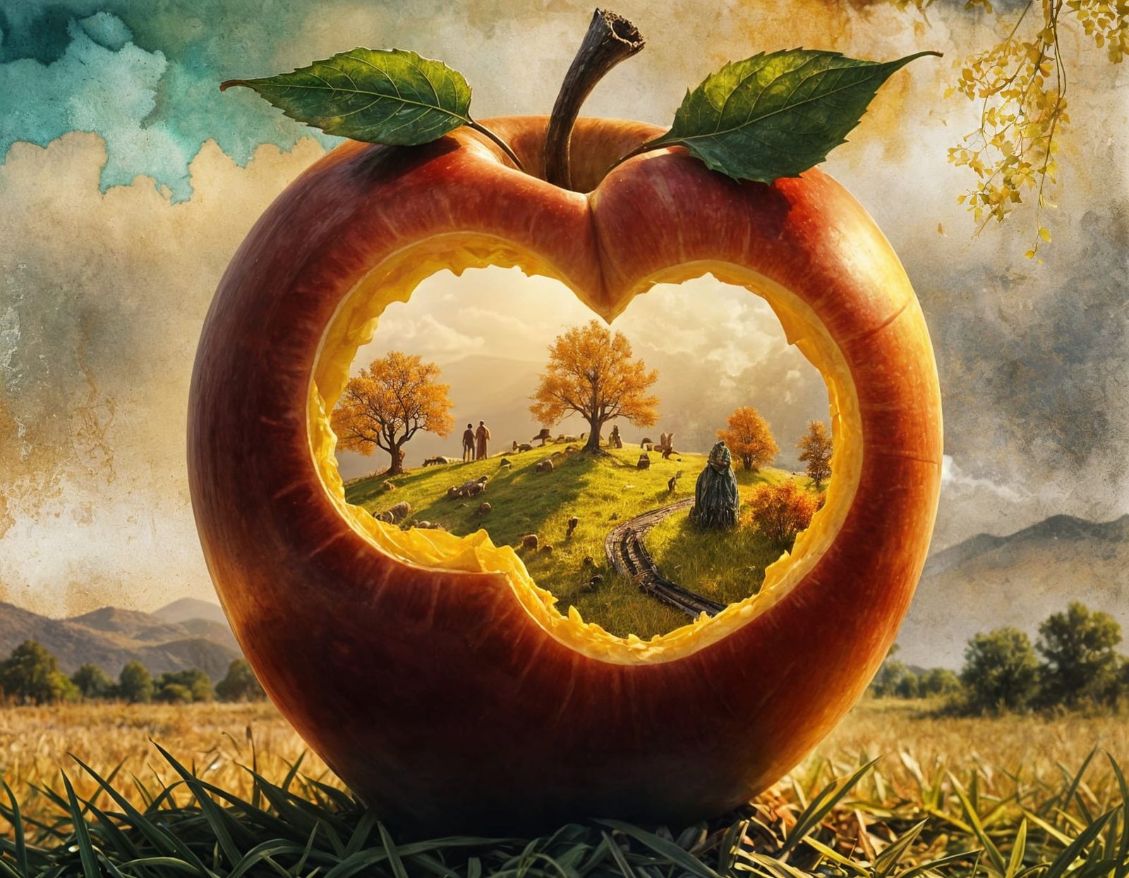 A bite of fall  by @Kuiken