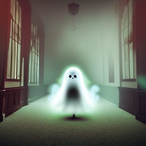 Ghost - Ai Generated Artwork - Nightcafe Creator