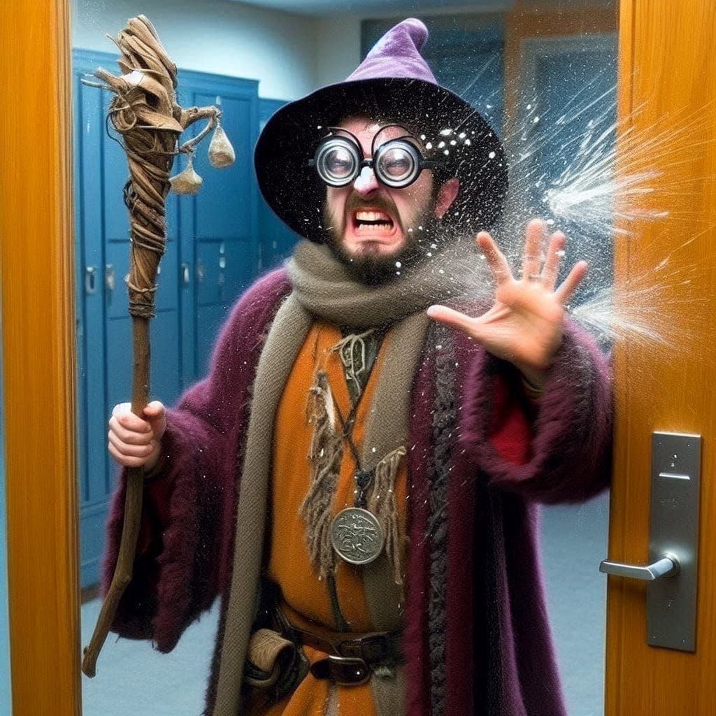 The Larper "Casts" a Spell (Mom Let Him Take Some Laundry Detergent