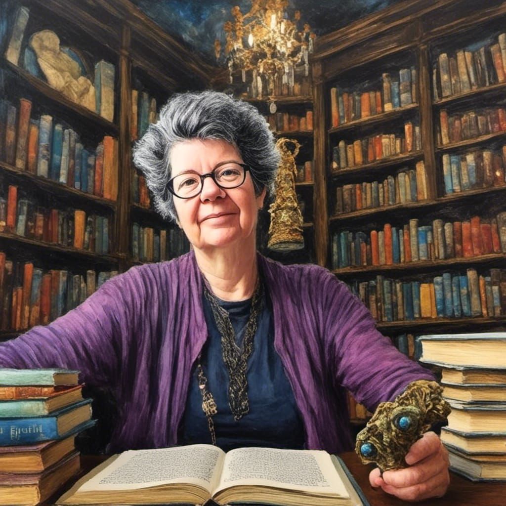 Old librarian