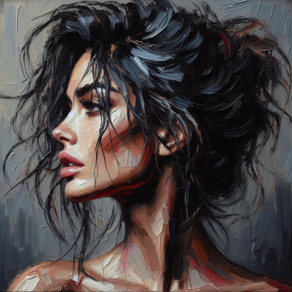 Portrait of a gorgeous woman