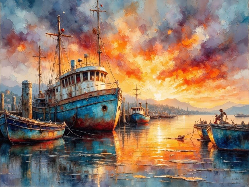 The Waiting Fleet  by @AlfredaH