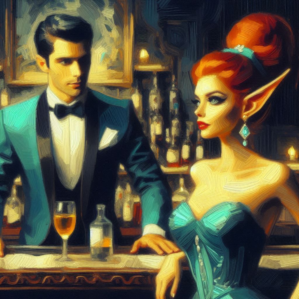 "She probably never paid for a drink in her life."