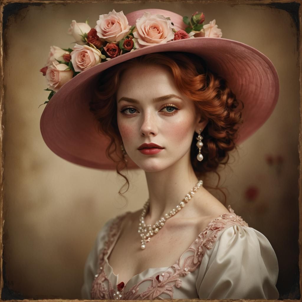 Victorian Hat Beauty