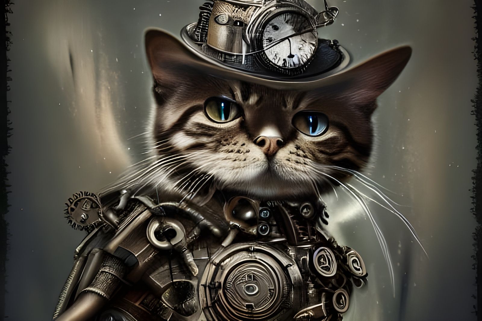 The first Galactic cyborg-cat bounty-hunter in spcae.  by @Caleidoscope