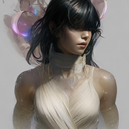 Detailed Portrait with Dynamic Lighting