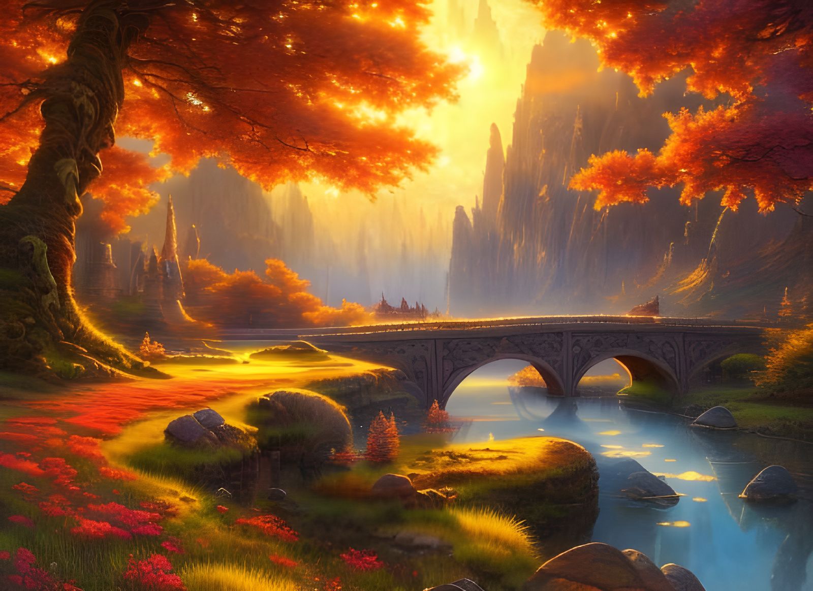 Golden Afternoon  by @Art of Art