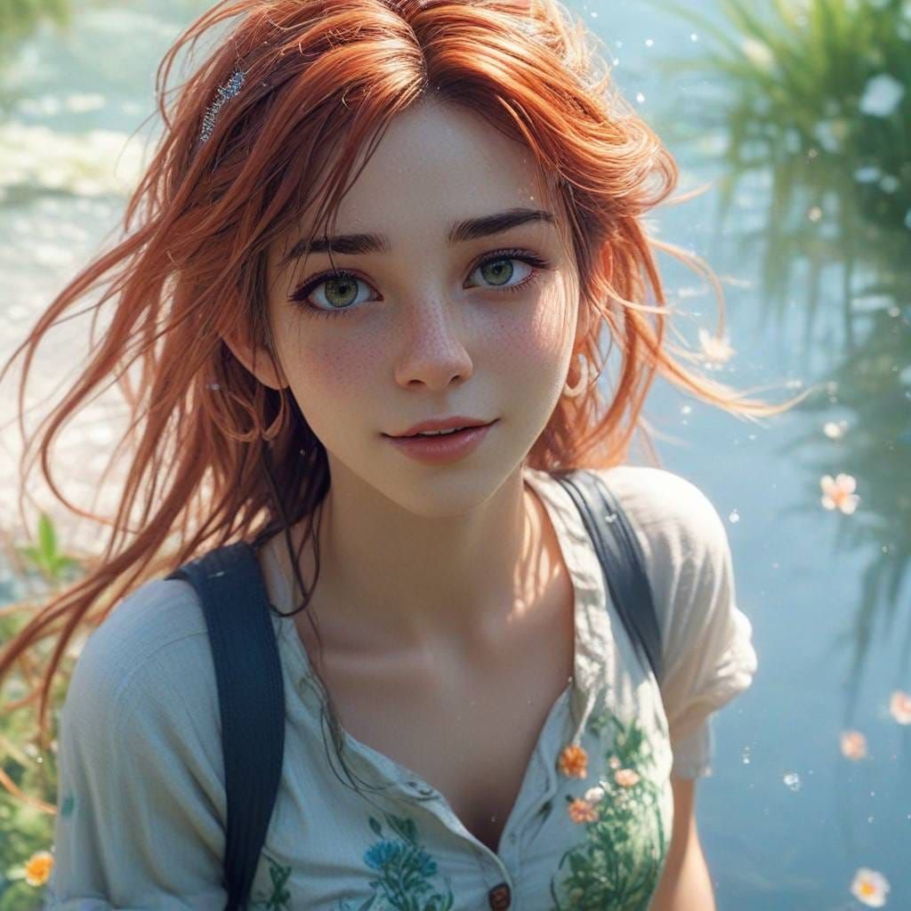 Flowers on the water 4 💦