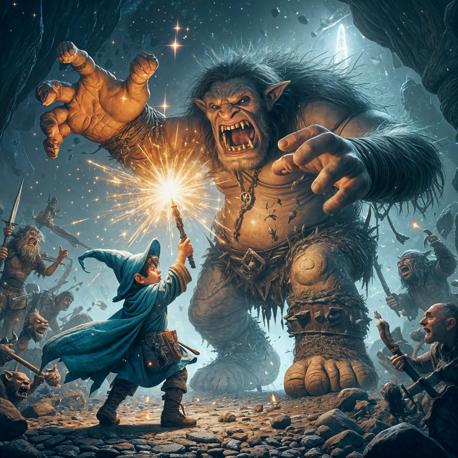 Like David and Goliath