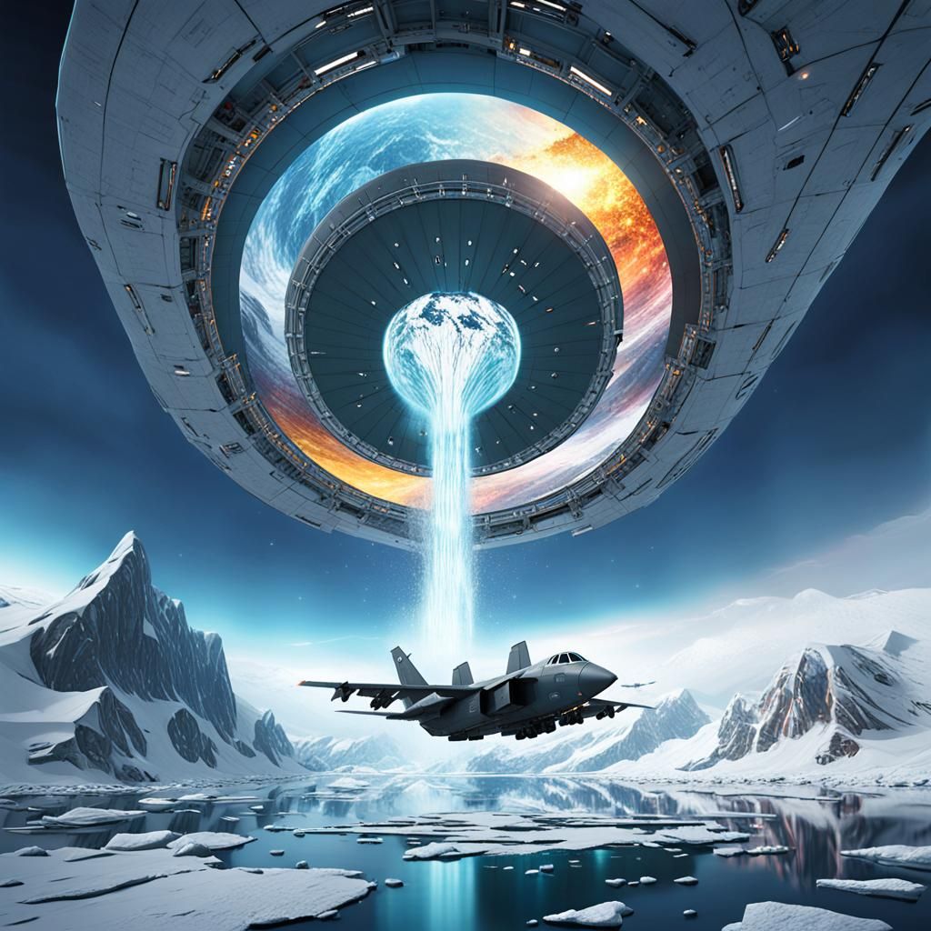Greenland arctic gateway vortex, secret hidden military priv...