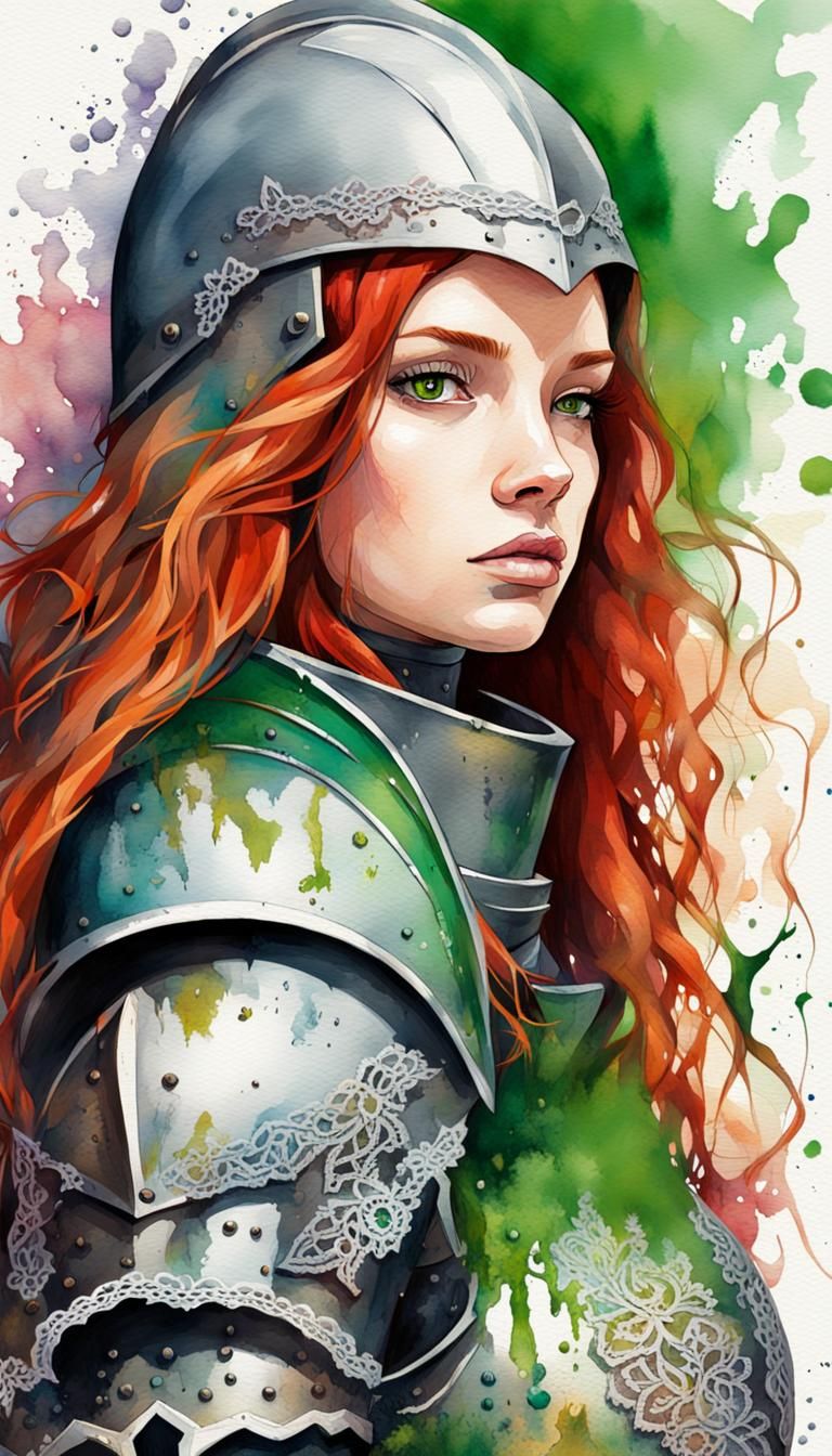 Redhead Knight Ai Generated Artwork Nightcafe Creator