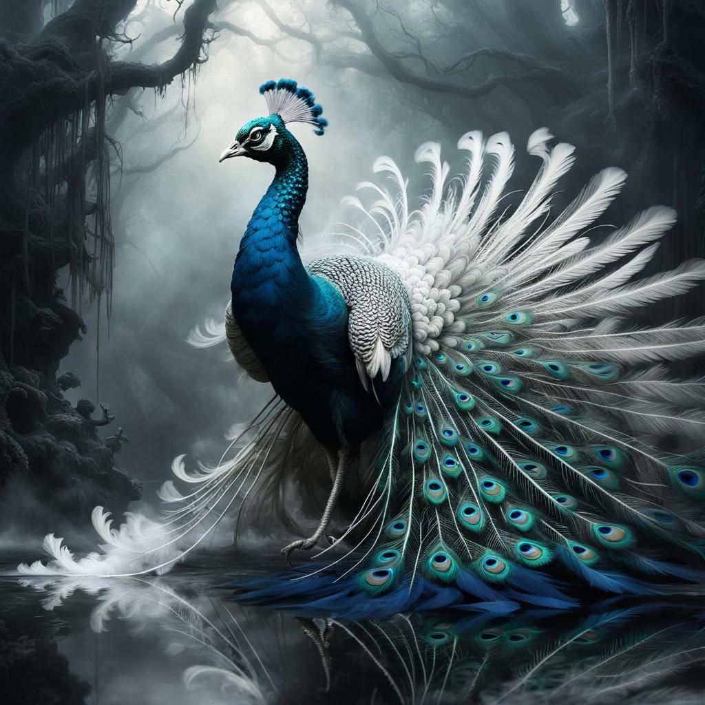 peacock - AI Generated Artwork - NightCafe Creator