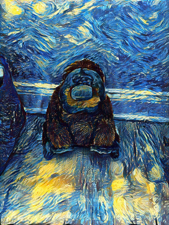 Starry Orangutan Plush