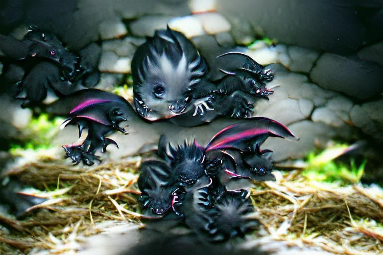 dragon babies of darkness