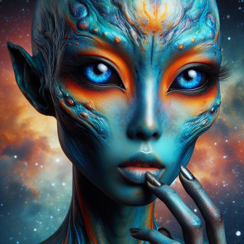 Portraits of a Serial Creator : She's Alien