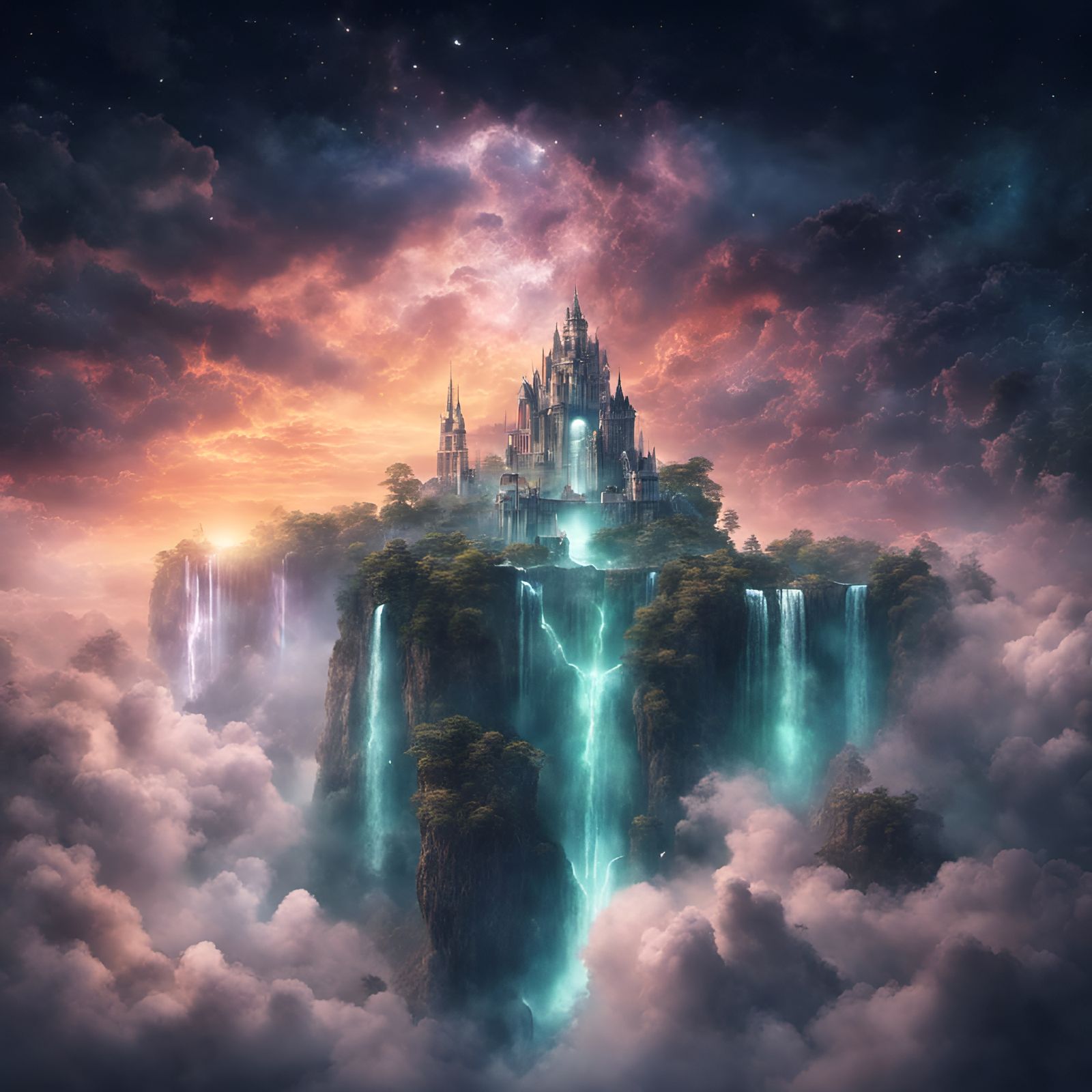 Kingdom in the Sky  by @LVX1313