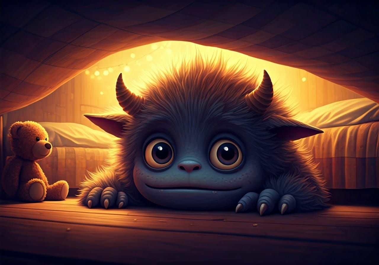 scary but cute  by @Exo1124