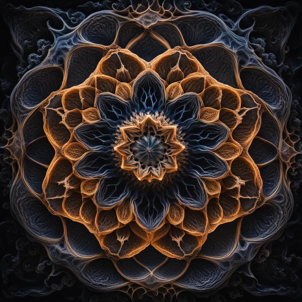 Cymatics in star shape for love