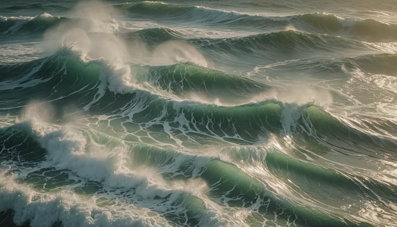 small waves rolling