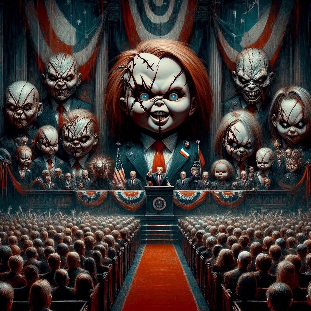 Halloween horror show