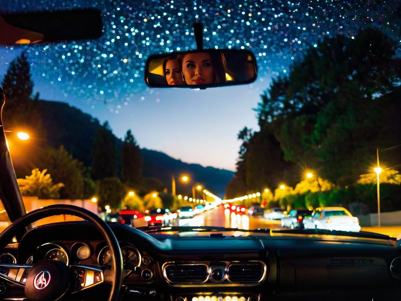 Driving through the night