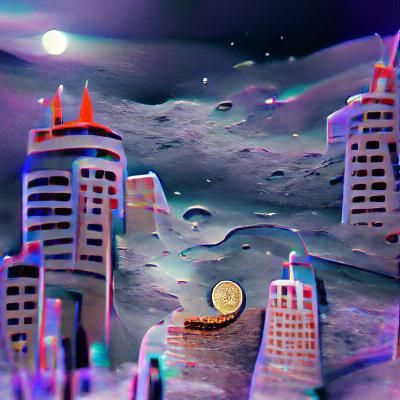 city on the moon