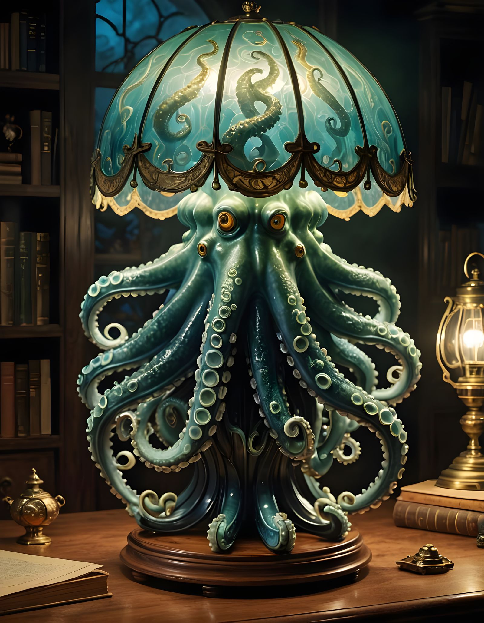 "Lamp-lighting with Captain Nemo"  by @Kat_TV