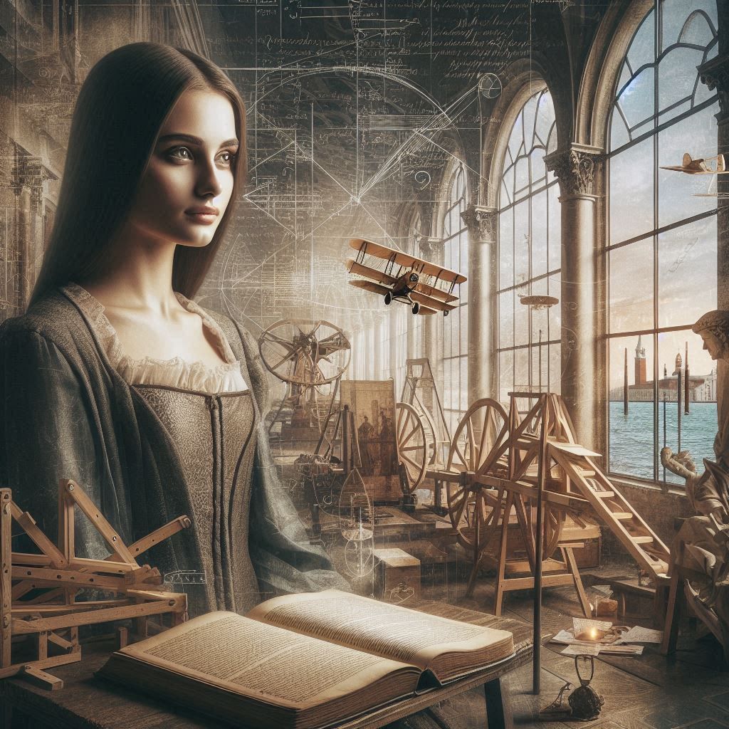 In Leonardo’s workshop