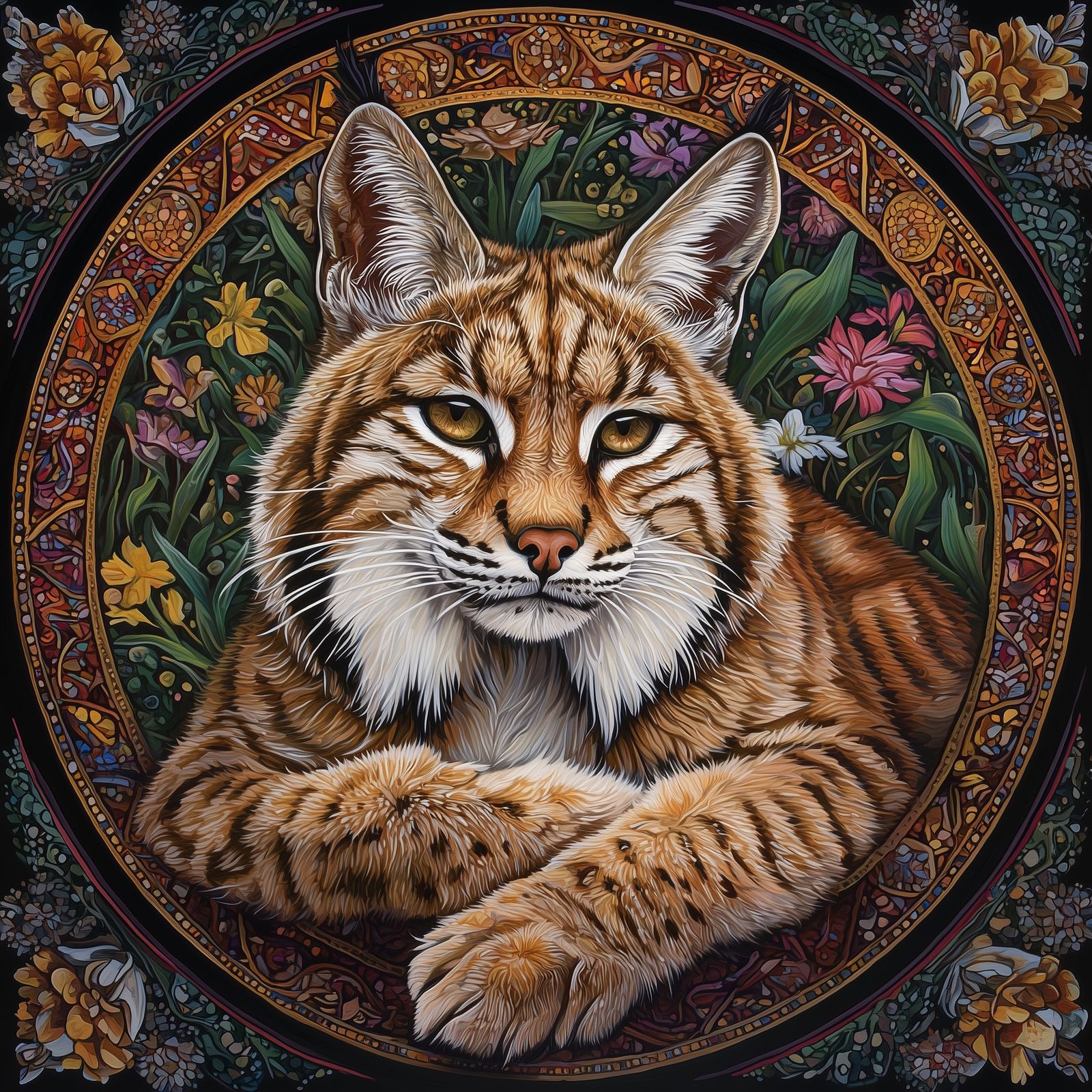 Lynx Mandala