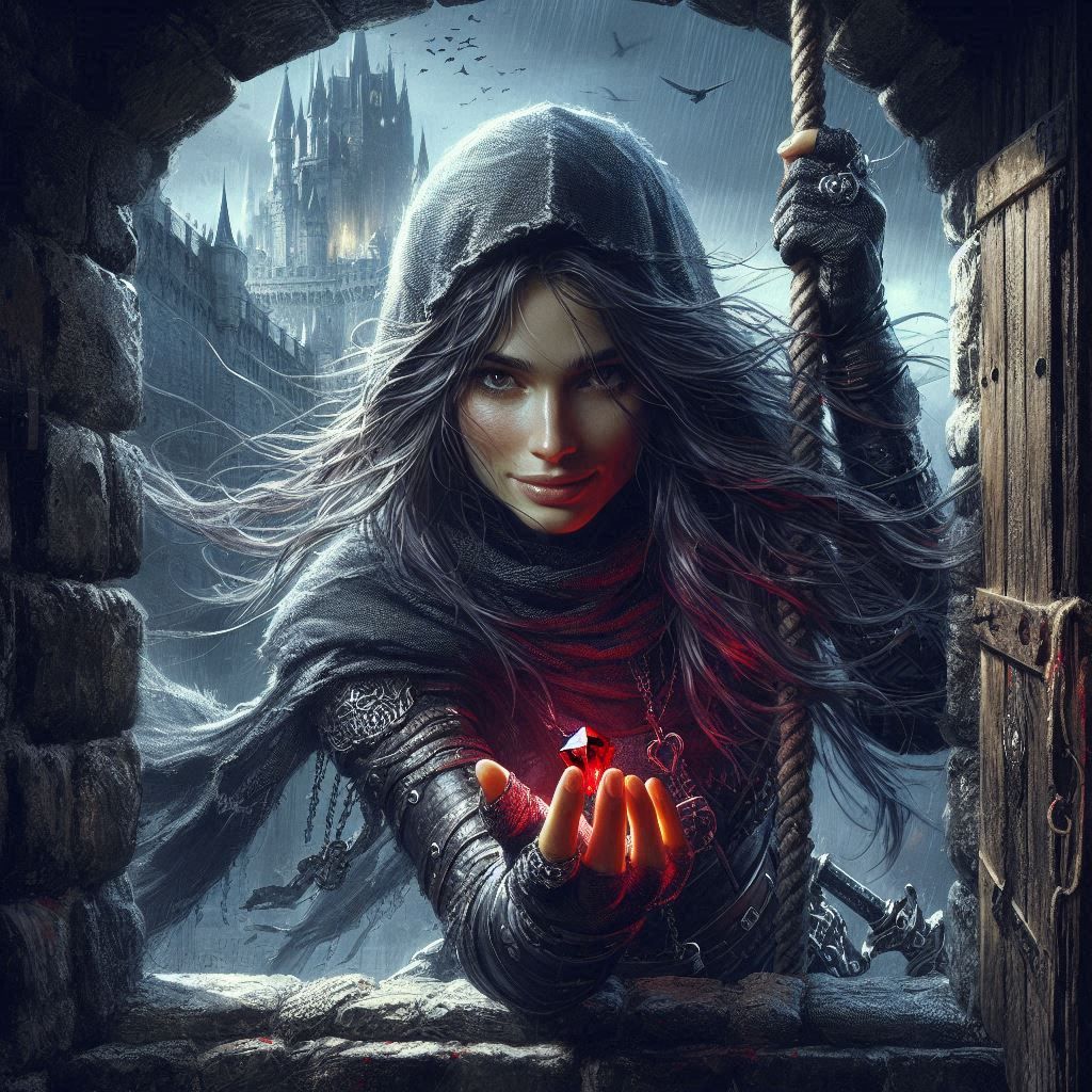 The Thief Girl  by @Stare