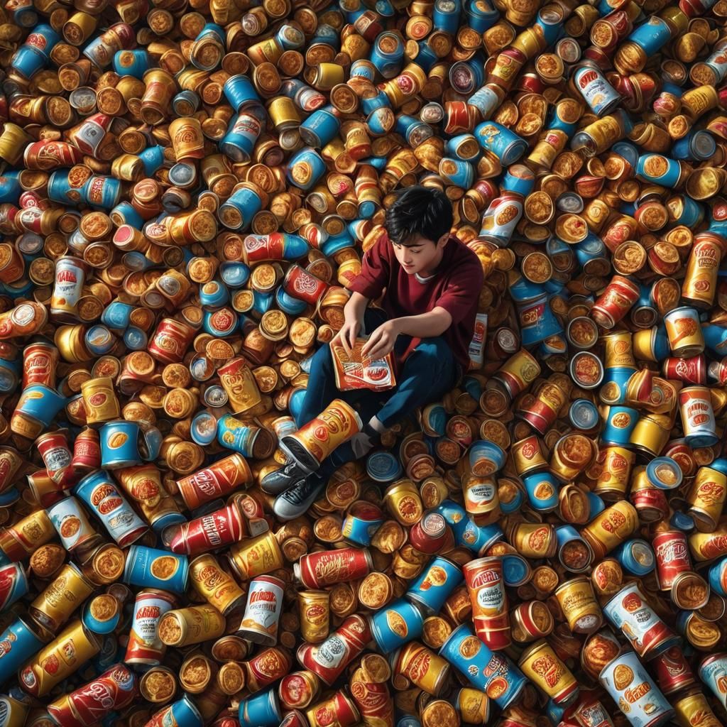 An instagram story of a 20 year old guy creatively using a f...