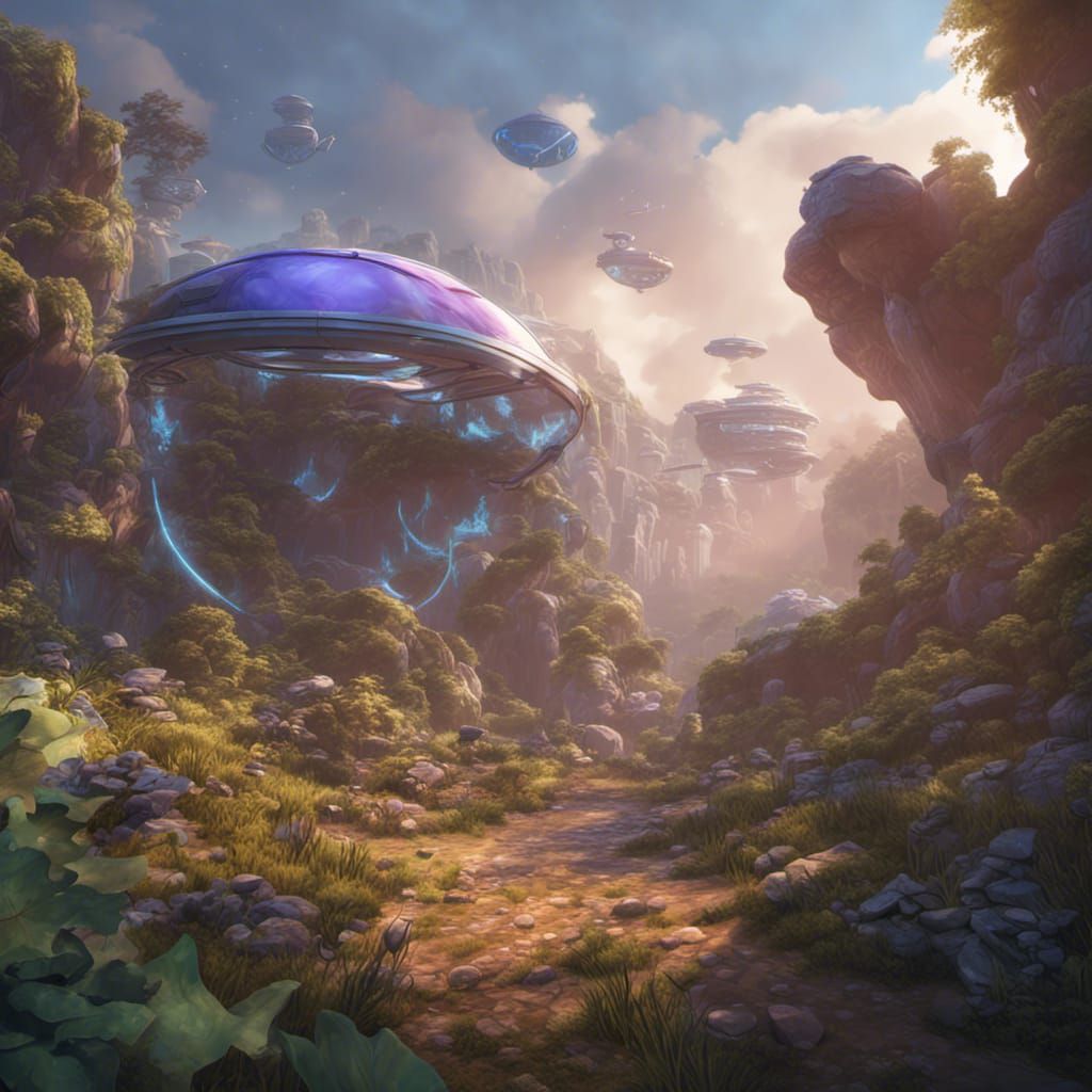mix between Halo, Avatar, The Hobbit